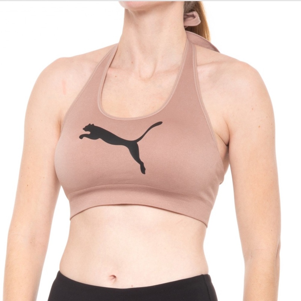 Puma Halter Style Sports Bra Medium